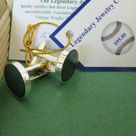 Legendary Man Yankee Stadium Seat Round Cuff Links Legendary Man Yankee Stadium Seat Round Cuff Links
