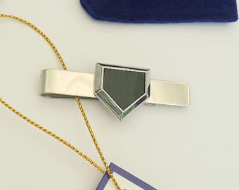 Wrigley Field stadium seat tie clip Home Plate tie bar by Legendary Man®