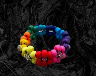 Flower Cuff | Kandi Cuff | EDM Jewerly | Rave