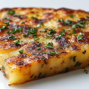 Melhor receita – Tortilha de Batatas Clássica Espanhola para Jantares Vegetarianos Saudáveis e Refeições à Base de Plantas | Pratos Principais Vegetarianos
