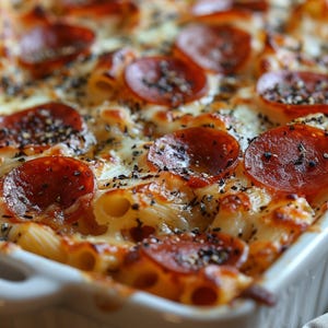 Best recipe – Cheesy Pepperoni Pasta Bake for Easy Dinners and Family Meals | savory mains