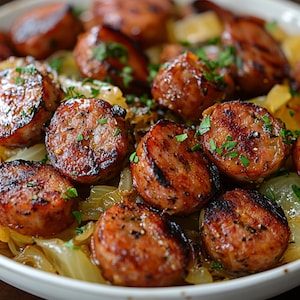 Best recipe – sautéed cabbage with smoked kielbasa for Cozy Dinners and Hearty Homemade Meals | stews & hearty dishes