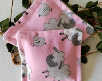 Hand Warmers, Microwaveable Rice Hot Pack, Cold Pack,  Rice Hand Warmers, Stocking Stuffer, Christmas Gift,"Sweet Little Sheep"