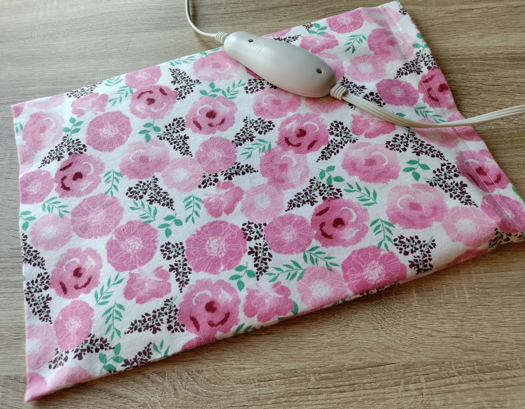 Heating Pad Cover Flannel Heating Pad Cover With Velcro Etsy