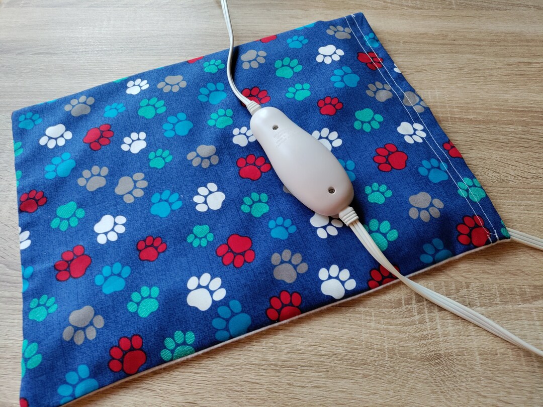 Heating Pad Cover, Poly Cotton and Flannel Heating Pad Cover With