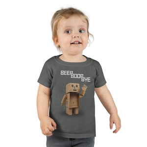 Beep, Boop, Bye - Camiseta Infantil