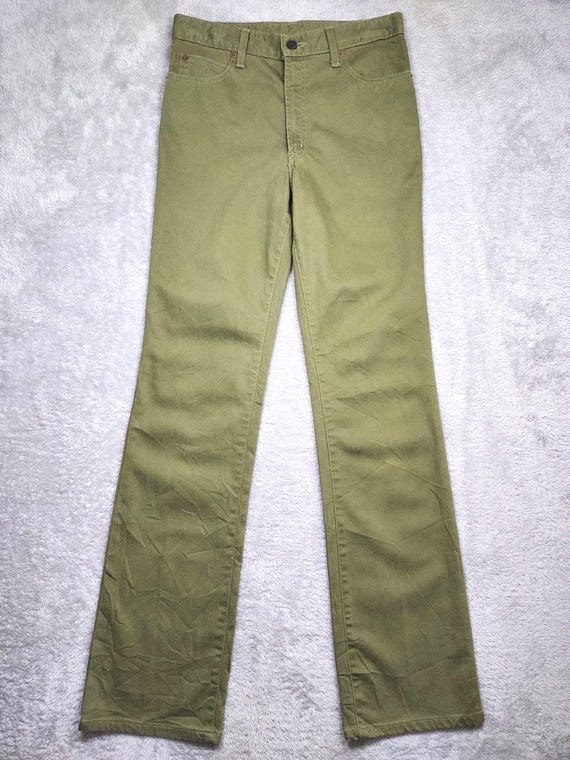 Vintage Blue Way Trousers Jeans W30 Men Women Green Army Vintage