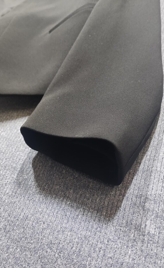 Theory Lanai Blazer: Open Front Black Jacket, Siz… - image 5