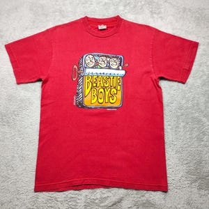 Vintage 1998 Beastie Boys T Shirt Women Men S Vintage Beastie Boys Sardine Can Renfro Red T Shirt