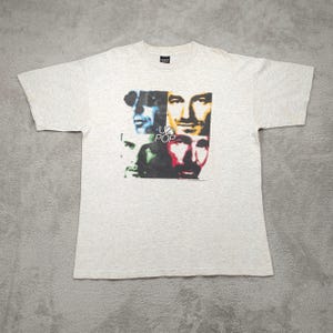 Vintage 90&#39;s U2 Pop XL Men Women Vintage 1997 U2 Pop Grey T Shirt
