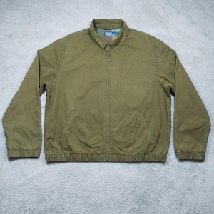 Vintage Polo Ralph Lauren Harrington Jacket L Men Green Vintage Polo Ralph Lauren Harrington Patern Bomber Jacket