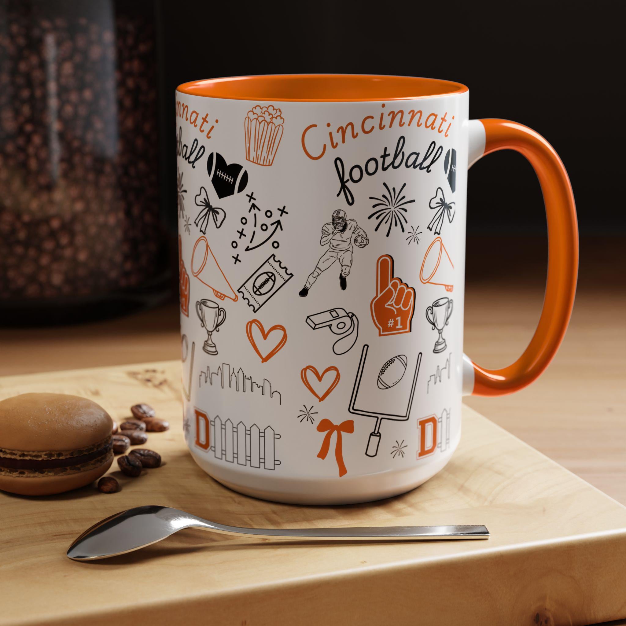 Cincinnati Bengals Coffee Mugs - Etsy