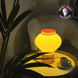Minimalist Smart Lamp – Modern LED Table & Bedside Light, Eco-Friendly Home Decor