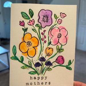 Handgemaakte aquarelkaarten (verjaardag, feestdag, jubileum en meer!)