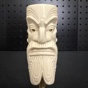 Tiki Beard Shift Knob – Custom Hot Rod & Rat Rod Shifter | 3D Printed Tiki Head | Manual Transmission