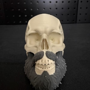 The Grizzled Drifter Skull Shift Knob | Bearded Skull Shifter | Hot Rod & Rat Rod | Made in the USA