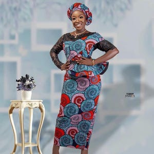 African dress and prints
