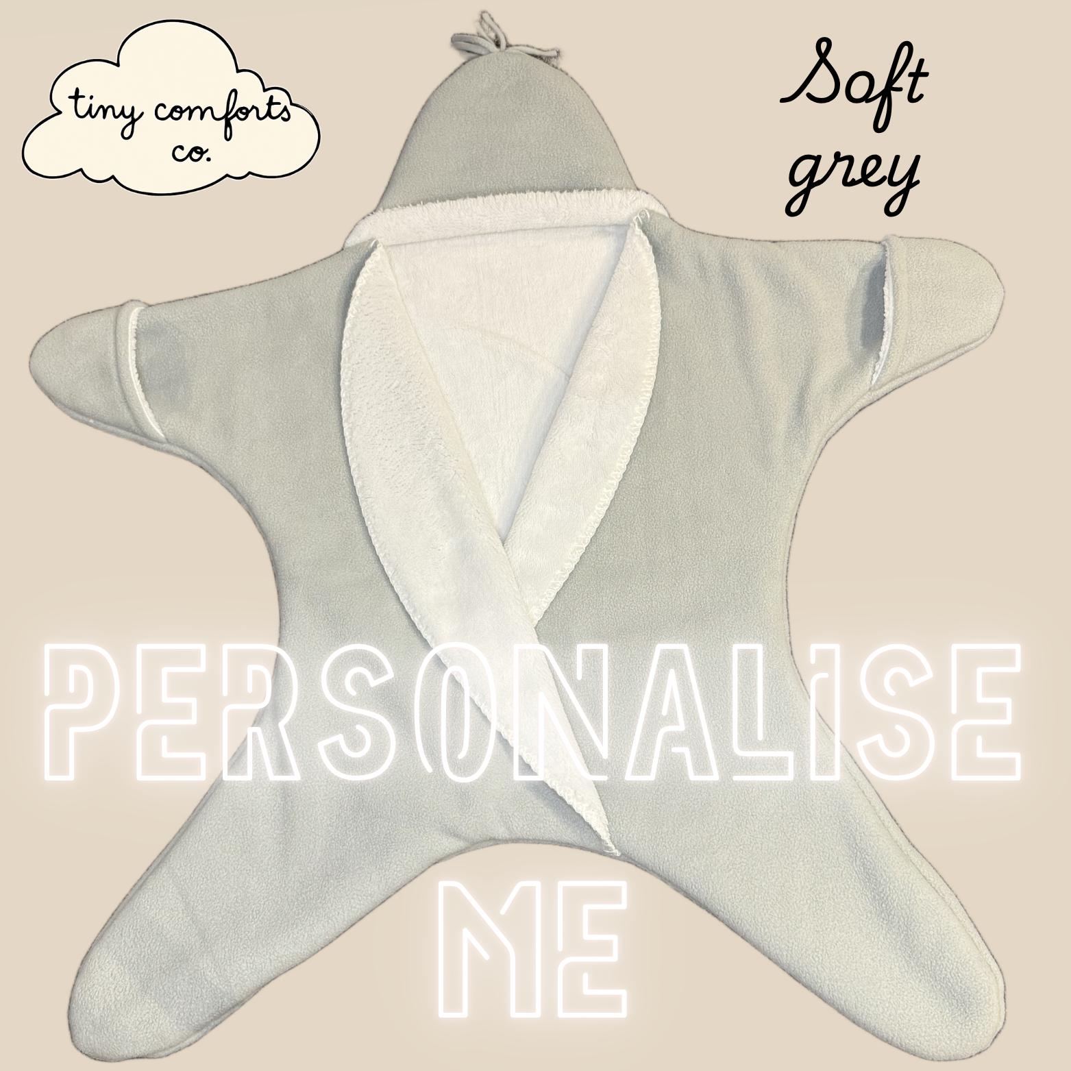 Star Fleece Baby Wrap Pattern