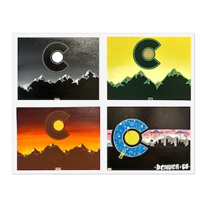 Colorado Original Art Sticker Sheet