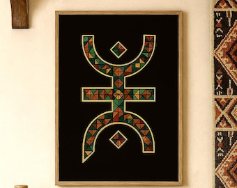 Pack de 5 posters amazigh à télécharger, tableau amazigh, Très haute résolution d'image, téléchargement instantané, art à imprimer