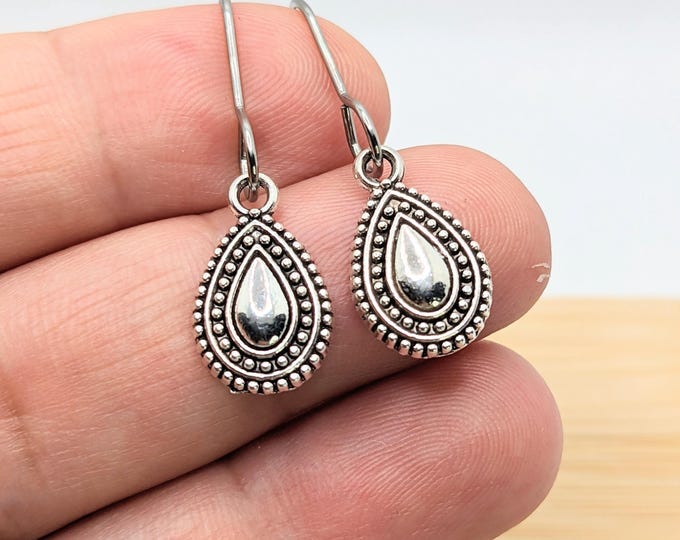 Boucles d'oreilles mini inspiration amazigh berbère femme - boucles d'oreilles berbère- ethnique- bijoux amazighs.