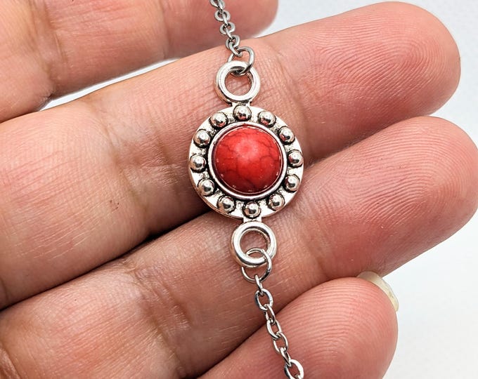 Bracelet inspiration amazigh femme - bracelet berbère- bracelet ethnique - Kabyle