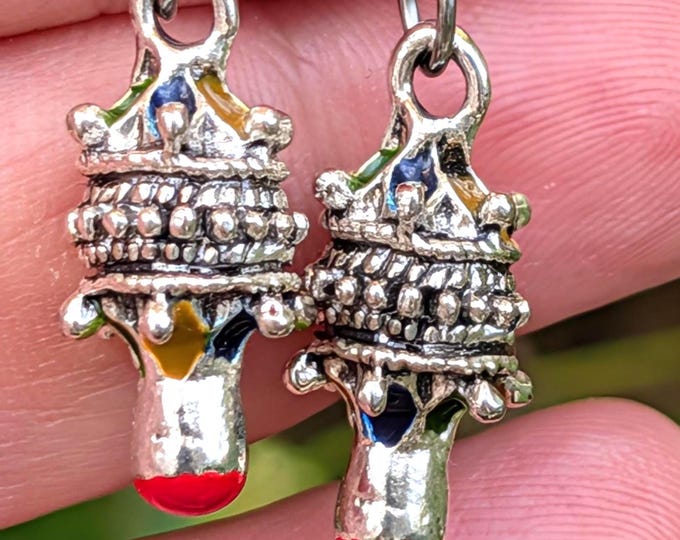 Boucles d'oreilles femme- amazigh kabyle berbère traditionnelle– boucles ethniques