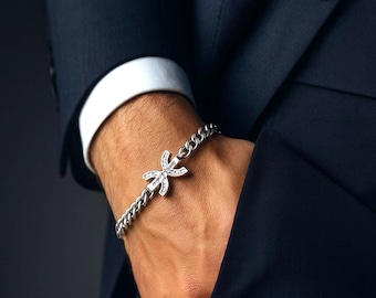 Bracelet amazigh homme - femme- 316L plaqué or 18K - Signe ⵣ amazigh – bracelet berbère- bracelet ethnique - Kabyle