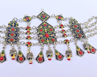 Bijou de tête kabyle amazigh - berbère - bijou ethnique- bijou amazigh