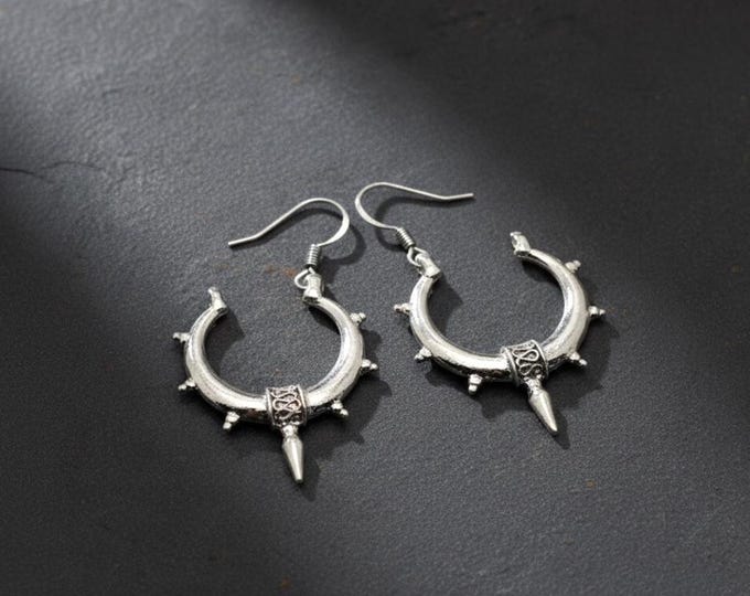 Boucles d'oreilles bohèmes - boucles d'oreilles berbère- ethnique- bijoux amazigh.