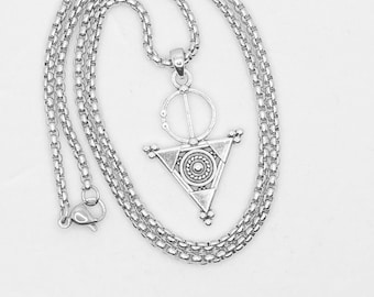 Collier amazigh berbère femme - Collier Tizerzit– collier berbère- collier ethnique- bijoux amazighs