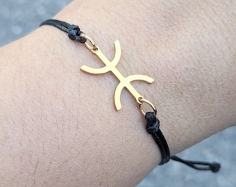 Bracelet amazigh coeur femme- avec le signe ⵣ amazigh – bracelet berbère- bracelet ethnique - Kabyle - acier inoxydable