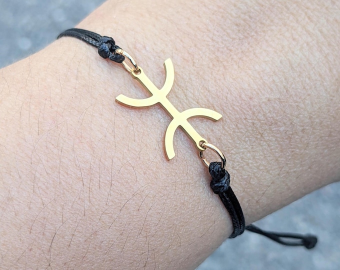 Bracelet amazigh coeur femme- avec le signe ⵣ amazigh – bracelet berbère- bracelet ethnique - Kabyle - acier inoxydable