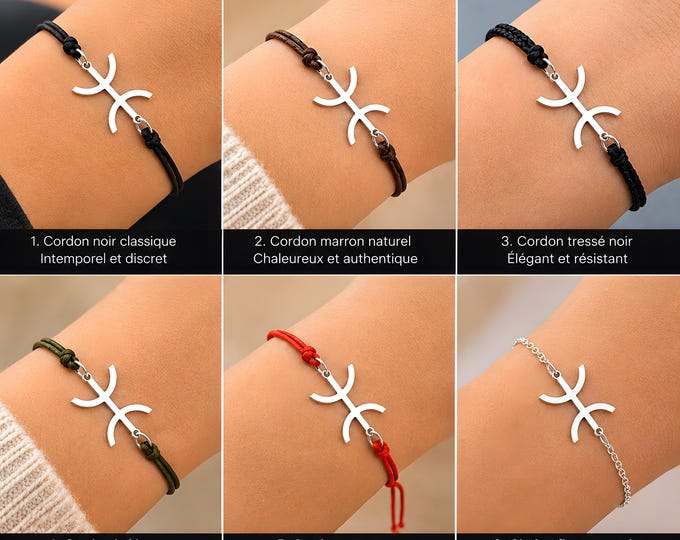 Bracelet amazigh coeur femme- avec le signe ⵣ amazigh – bracelet berbère- bracelet ethnique - Kabyle - acier inoxydable