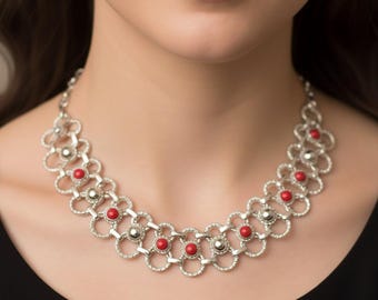 Ras-de-cou collier Kabyle Moderne, collier amazigh, collier berbère