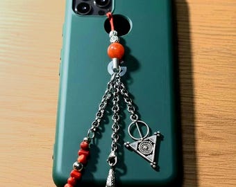 Bijou de téléphone inspiration amazigh berbère femme - berbère- ethnique- bijoux amazighs.