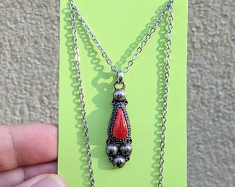 Collier femme- amazigh kabyle berbère traditionnel avec une chaîne en acier inoxydable– collier ethnique