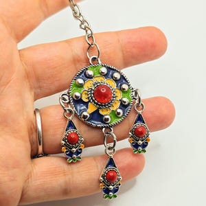 Kabylisk berbernyckelring eller väskberlock - Berber - etnisk - Amazigh-smycken.