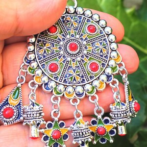 Broche Berbère en argent Filigrane, 1960's - France