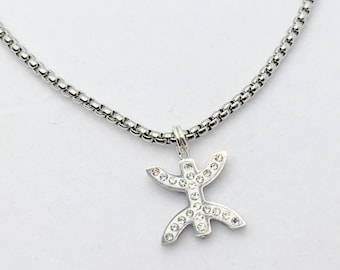 Collier homme - femme- avec le signe ⵣ amazigh – collier berbère- collier ethnique - Grande qualité acier inoxydable