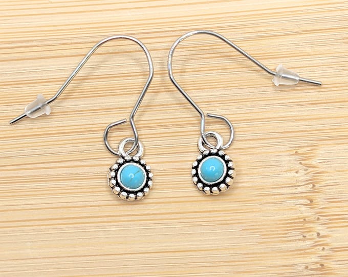 Boucles d'oreilles mini inspiration amazigh berbère femme - boucles d'oreilles berbère- ethnique- bijoux amazighs.