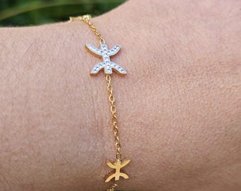 Bracelet amazigh femme- avec le signe ⵣ amazigh – bracelet berbère- bracelet ethnique - Kabyle - Grande qualité acier inoxydable