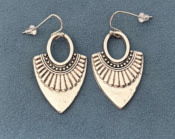 Boucles d'oreilles inspiration amazigh berbère femme - boucles d'oreilles berbère- ethnique- bijoux amazighs.