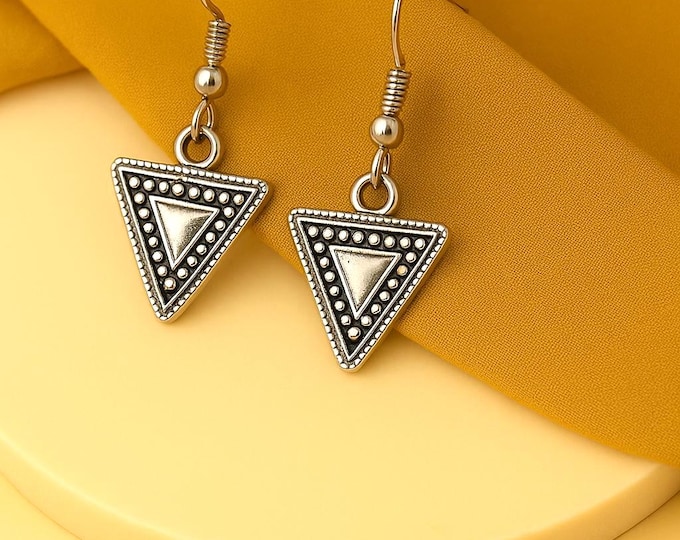 Boucles d'oreilles amazigh berbère femme - boucles d'oreilles berbère- ethnique- bijoux amazigh.