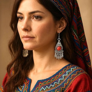 Berber Amazigh earrings for women - Berber earrings - ethnic - Amazigh jewelry.