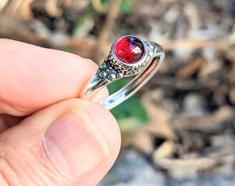 Bague argent 925 – bague berbère- bague ethnique - bague Kabyle - Grande qualité argent. Taille ajustable