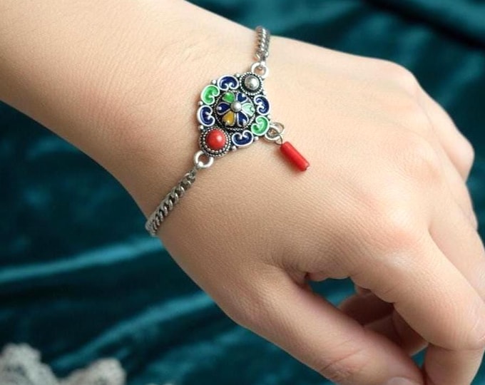 Bracelet kabyle acier inoxydable – Magnifique bracelet acier inoxydable