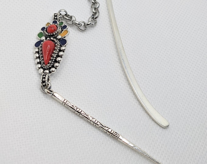 Marque pages inspiration amazigh berbère femme - berbère- ethnique- bijoux amazighs.