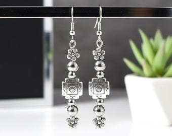 Boucles d'oreilles amazigh berbère femme - boucles d'oreilles berbère- ethnique- bijoux amazigh.