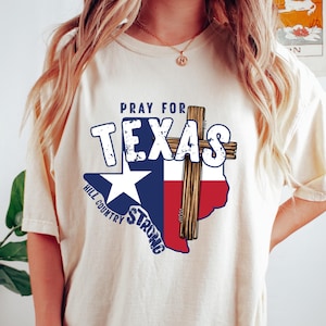 Pray for Texas Hill Country Shirt, Bible Verse Texas Shirt, Pray for Texas Flood Relief Shirt, Stronger Than Storm Tshirt, Texas Pride Shirt